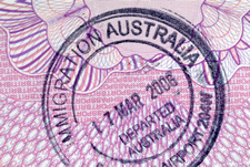 Australian Immigration Departure