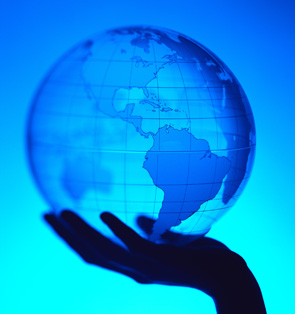 Holding the world in your hands Holding the world in your hands