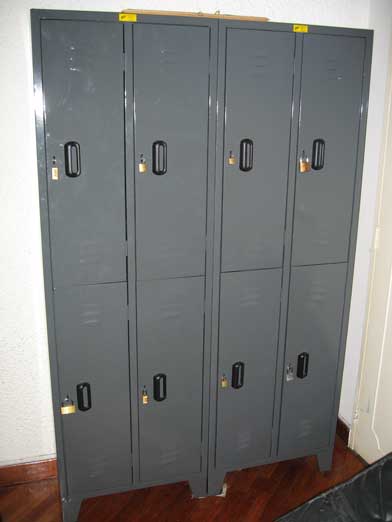 hostel lockers