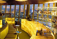 360 Bar and dining room at the top of Sydney Tower